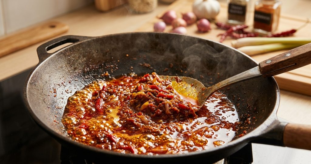 Bukan Cuma Aroma, Ini Alasan Ilmiah Mengapa Menumis Bumbu Harus Sampai Minyaknya Terpisah