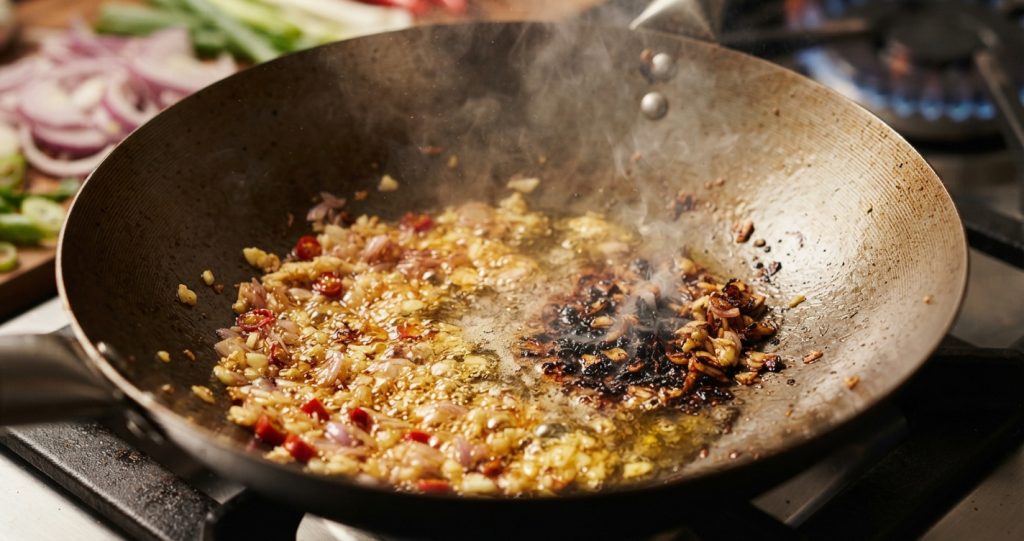 Jangan Asal Cemplung! Ini Alasan Ilmiah Kenapa Menumis Bumbu Terlalu Cepat Bikin Masakan Terasa Pahit dan Hambar